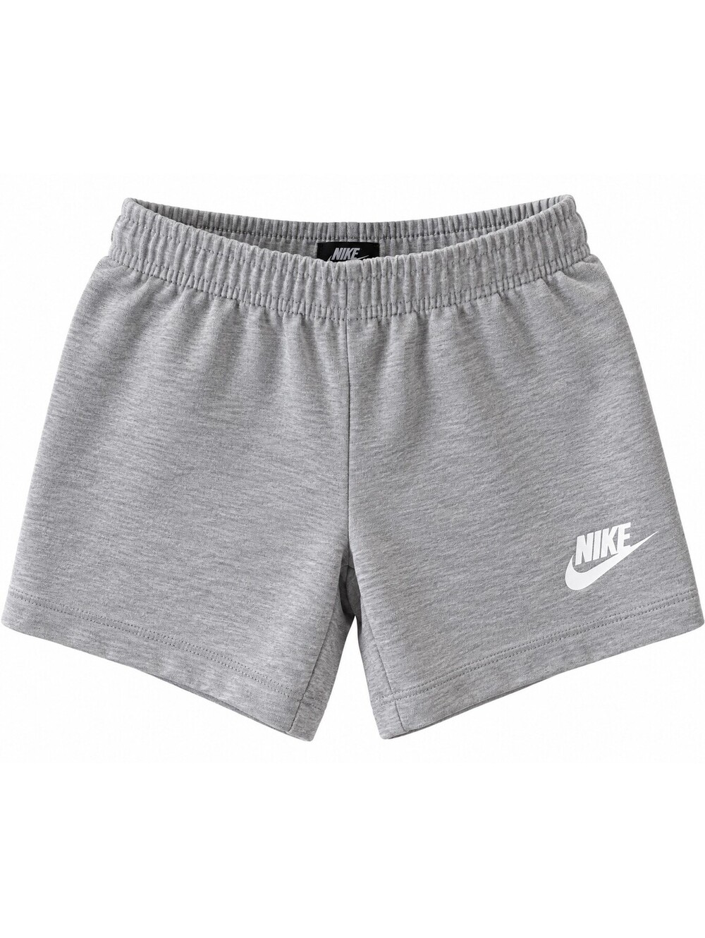 Nike Girls' Grey Heather Cotton-Polyester Athletic Shorts Size 6
